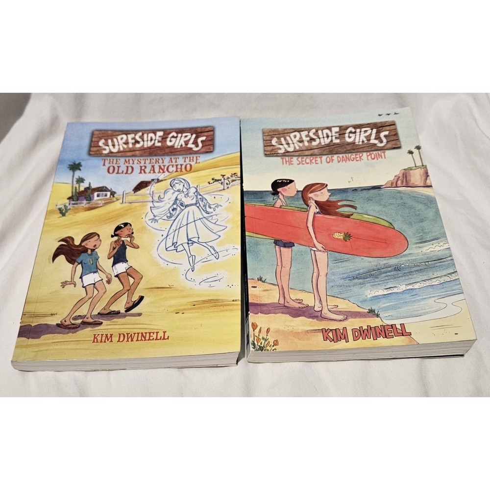 Surfside Girls: Secret of Danger Point and Mystery at Old Rancho - Kim Dwinell